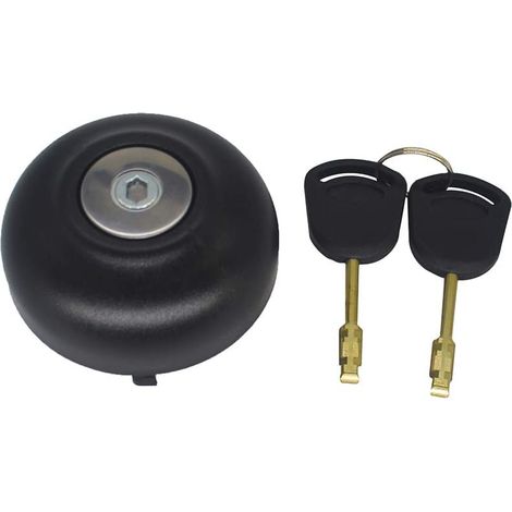 Kit di bloccaggio del tappo del serbatoio del carburante, coperchio del serbatoio del carburante con chiave 1715043 per Transit MK7 2006-2018 (1/4)