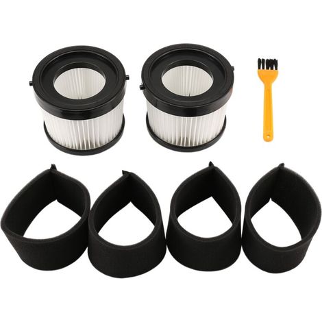 2 Filtres HEPA DCV5011H pour Aspirateur à Main Sans DCV501HB, avec 4 Manchon en Mousse et 1 Brosse (1/4)