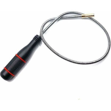 Ulisem Outil de ramassage magnétique flexible, balai magnétique portable pour ramasser petites pièces, écrous, boulons, vis, clés, pièces automobiles, 590 mm