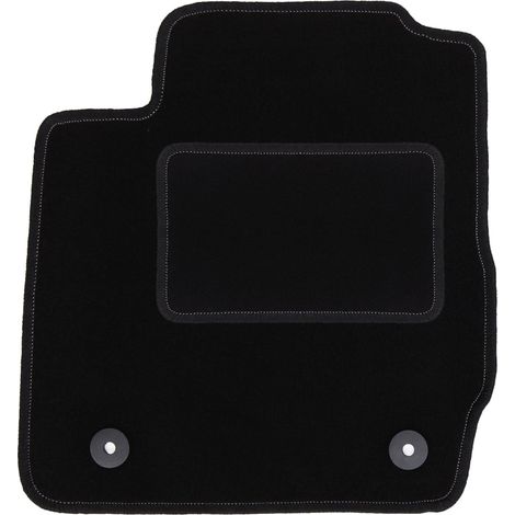 Tapicería negra mate para el asiento del conductor para: Mazda 2 II hatchback (2007-2015) (1/5)