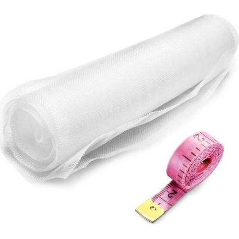 Filet Protection Insectes - Polyester - Pour Potager - 3 x 4 m - Blanc (1/5)