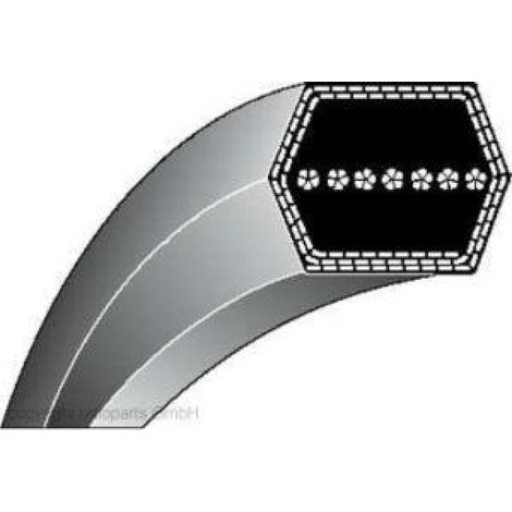 Ceinture de pont pour tondeuse autoportée 17-008