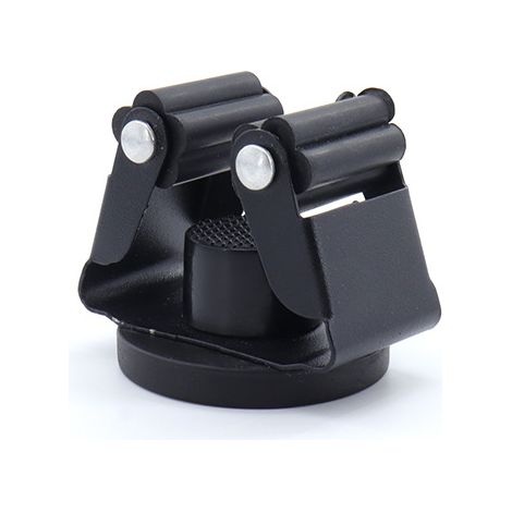 Lot de 2 supports magnétiques pour vadrouille et balai, pinces à balai, cintres en acier inoxydable, supports magnétiques pour réfrigérateur (1/3)