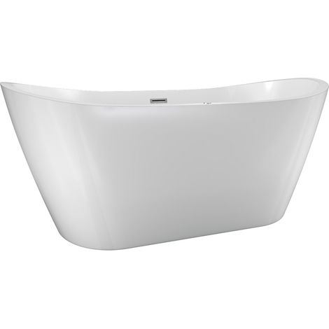 freistehende Badewanne Wanne Acryl F03 180x89cm (1/5)