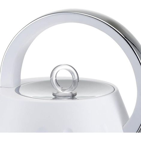 Hervidor el茅ctrico inal谩mbrico Eldom C245SB de 2000 W, color blanco + 1,7 L (1/4)