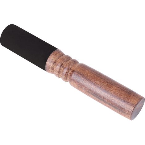 pièce de bol chantant bouddhiste tibétain, maillet en bois, bâtonnet en bois, article religieux