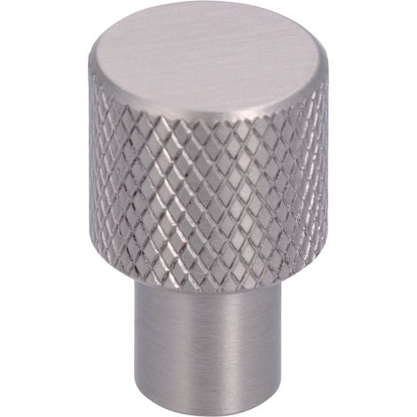 Möbelknopf SIRO Aluminium - 16 mm - Edelstahl matt (1/3)