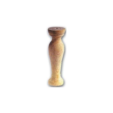 Colonnina per Mobili in Legno di Faggio Tornito 19x71 mm art.03.3000 4pz (1/2)
