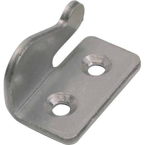 Support de barre de sécurité de volet zingué blanc droit - TORBEL INDUSTRIE