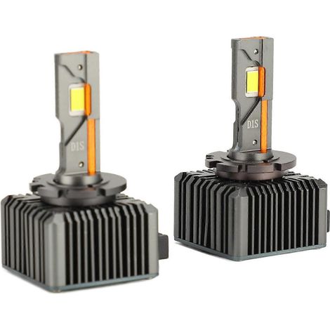 Ampoules de phares LED série D, plug & play, étanches IP67, haute luminosité, conversion xénon HID vers LED