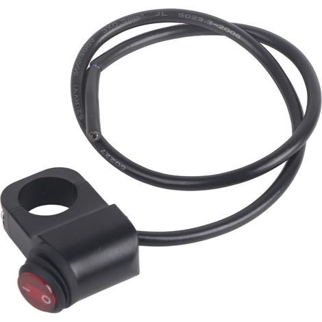 Faro delantero impermeable para manillar de motocicleta, 12V, 16A, luz antiniebla, interruptor de encendido/apagado. (1/5)