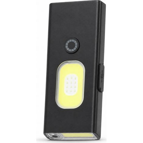 Torcia magnetica sottile UV laser rosso da esterno nera