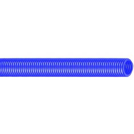 Tubo pieghevole 100m diam 20mm blu