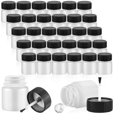 120 Fläschchen mit je 30 ml Ausbesserungsfarbe, leere Behälter für Ausbesserungsfarbe. (1/5)
