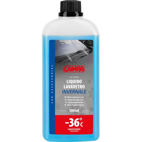 Liquido lavavetro invernale, concentrato (-36°C) - 500 ml