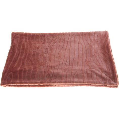 Amadeus - Plaid Lou bois de rose 130x170 cm (1/3)