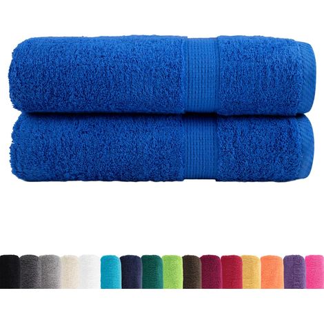 Essuie-mains de qualité supérieure SOLUND 2 pcs bleu 600 g/m² (1/5)