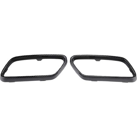 Garniture de Couvercle D'embout D'échappement Hydro Dip Aspect Carbone (1/5)