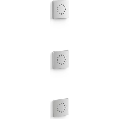 3 JETS EMP.HIDROM.PFL.INST.INCL.80X80MM CR