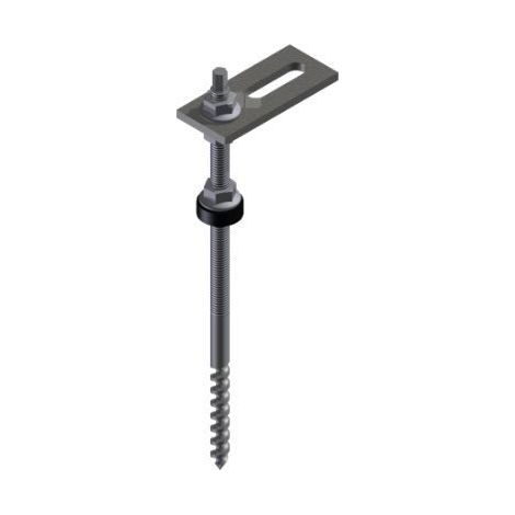 Soporte de montaje hewalex ks2600-2b-s250 pendiente ajustable resistente corrosión