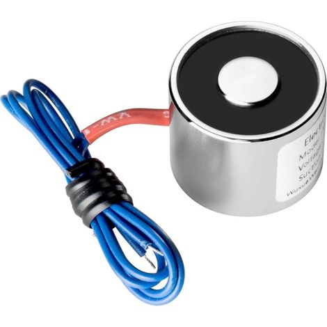 sourcing map 12VDC 50N 0.11LB/48g Aimant de levage électrique Électroaimant Solénoïde maintien