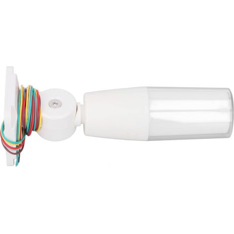 Akustische Warnleuchte (85 dB) mit 3-Farben-Signal (Rot, Gelb, Blau), 24-V-Gleichstromalarm für Sicherheitseinrichtungen (1/5)