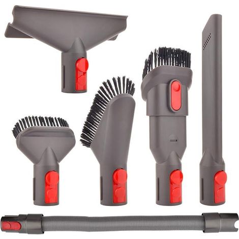 Kit d'accessoires pour aspirateurs Dyson V8, V10, V11, V7, V15 et V12 avec brosse d'aspiration (1/5)