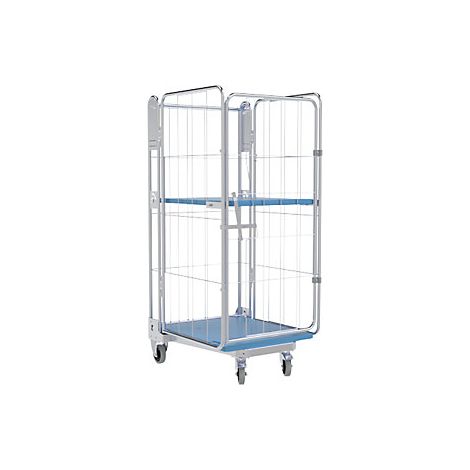 kaiserkraft  Rollcontainer  a 4 lati  base in plastica  alt