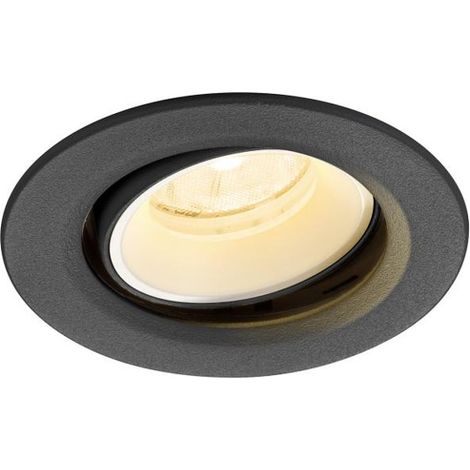 Spot encastré Numinos Move XS noir/blanc 3000K - 20 deg - 1009344
