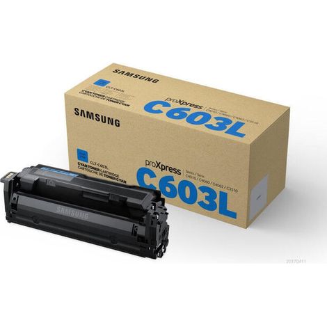 Tóner originales samsung clt-c603l cian 10.000 páginas (1/2)