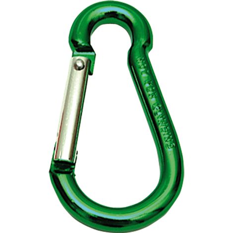MOSCHETTONE ALLUMINIO mm 60 - pz. 2  - Blister Koncreto