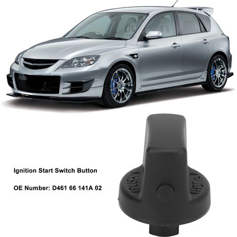 Botón de arranque D461-66-141A-02 para Mazda CX-7 CX-9 Speed 6 – compatibilidad 2006-2014 (1/5)