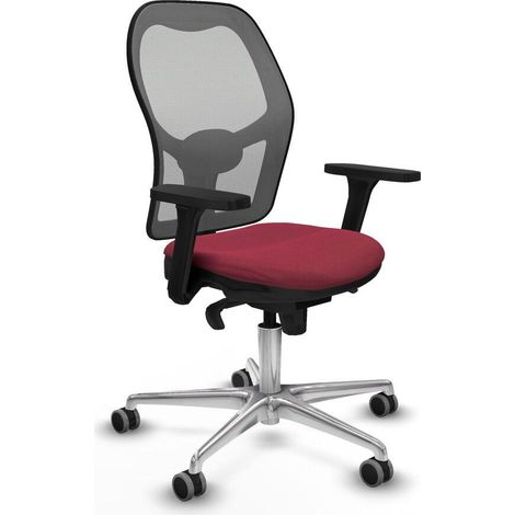 Piqueras y Crespo Jorquera Silla de oficina granate ergonómica (1/3)