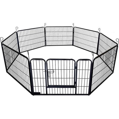 HOME DELUXE - Recinzione per cuccioli BARKI 80 x 60 cm / 8 pezzi  Misura 80 x 60 cm, dotazione 8 pezzi.