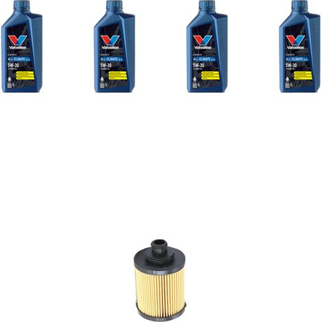 Kit filtro olio e 4L compatibile con Suzuki Swift III 1.3 DDIS 55kw dal 2005 (1/3)