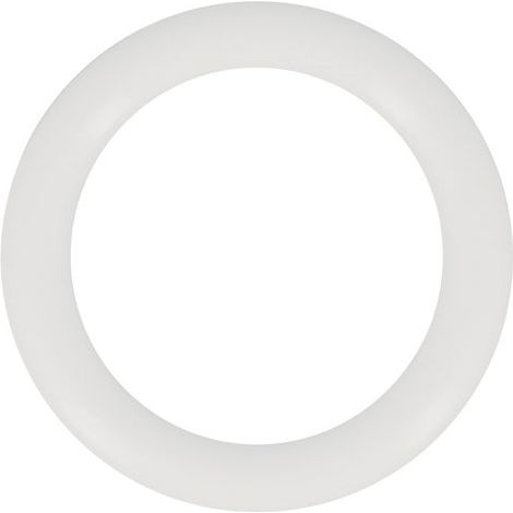 Anneau en plastique blanc 70mm – Lot de 10 unités – Diamètre intérieur 35mm – Pour fixation rideaux et voilages – Mobois