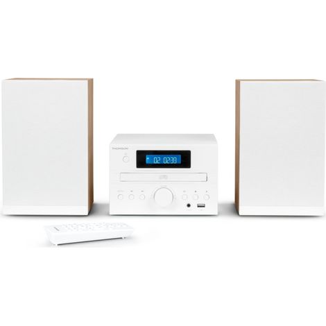 Thomson MIC121BT - micro sistema con Bluetooth, CD, USB, FM (1/5)