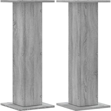 Maison Exclusive - Pflanzenständer 2 Stk. Grau Sonoma 30x30x80 cm