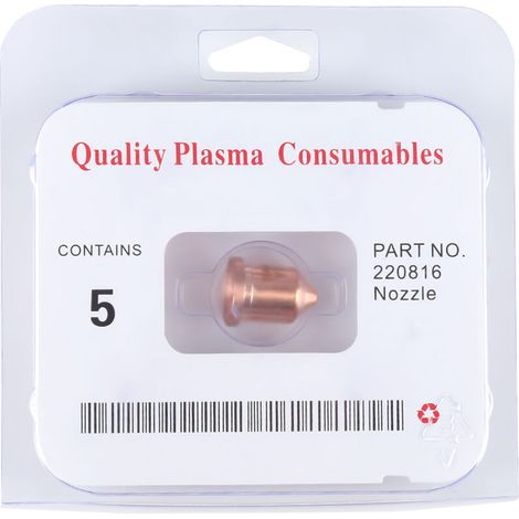 Buses de coupe plasma 85A (lot de 5) - Compatibles avec torche de découpe MAX85 et modèles similaires (1/5)