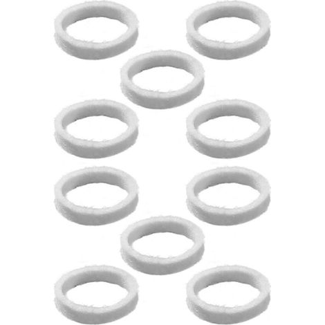 Lot de 10 rondelles en feutre de rechange pour machine à expresso Breville BES870, rondelle en feutre pour la meule inférieure, anneau en laine pour nettoyage (1/5)