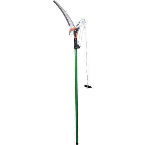 Teleskop Astschneide-Set 1,30-2,40m Baumschere Baumsäge Astschere Schneidgiraffe
