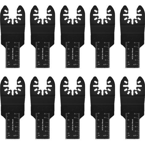 Set of 10 multi-purpose 20mm pruning saw blades, metric, quick release (10 pieces, 20mm)