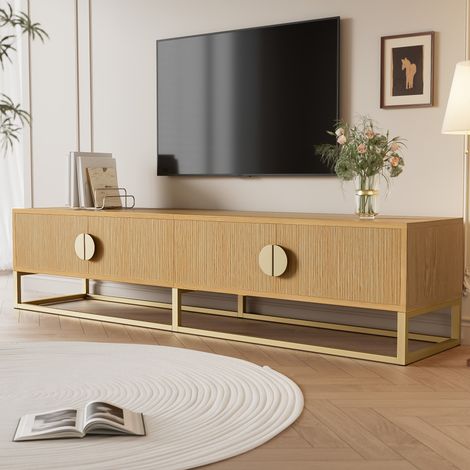 MEUBLIV mobile TV 180 cm legno – 4 ante, vani contenitori (1/5)