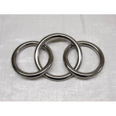10MM x 70MM Stainless Steel Spectacles (Ring Sets) - Marine Netting Links