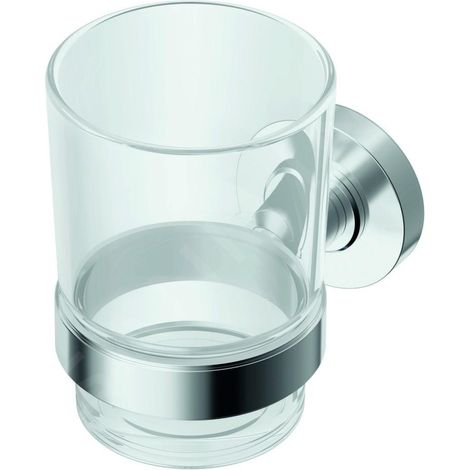 Ideal Standard Porte- IOM A9121AA chromé, verre cristal transparent (1/3)