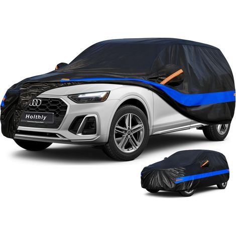 Car SUV Outdoor Cover, 100% Waterproof Anti-UV Sun Tarpaulin for 4x4 Q5, X3, Koleos, Tiguan Allspace, etc. YL (1/5)