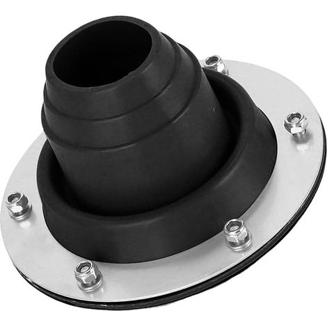 Raccord de conduit de cheminée, joint de conduit de cheminée, bague en silicone pour poêle de tente, tuyau de charpente de toit de 3" à 6,5", raccord de conduit de cheminée (1/5)