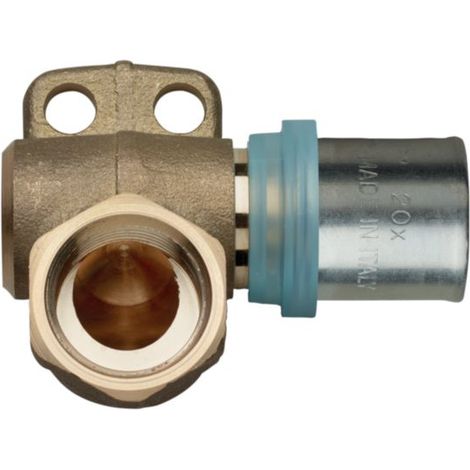 terminal droit - pour tube multicouche - diamètre 16 vers 1/2 - lot de 2 - altech 4434873