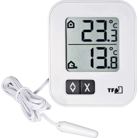 TFA Dostmann 30.1043.02 Thermometer Weiß 30.1043.02