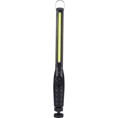 Lampe de travail COB multifonctionnelle, rechargeable par USB, à intensité variable et base magnétique. (1/5)